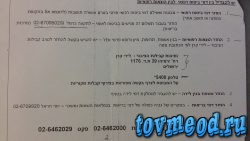 Список документов необходимый для возврата затрат на частную медицинскую страховку в Израиле до 183 дней в стране