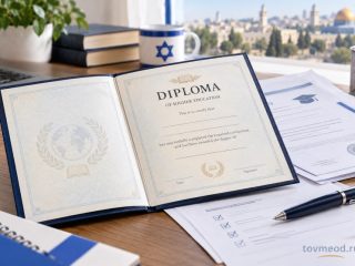 Подтверждение иностранного диплома в Израиле